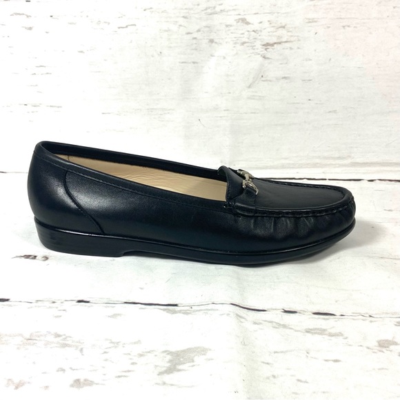 SAS Metro Shoes Women’s 11.5N Black Loafer Smooth Tripad Comfort Horse Bit. - Picture 3 of 12